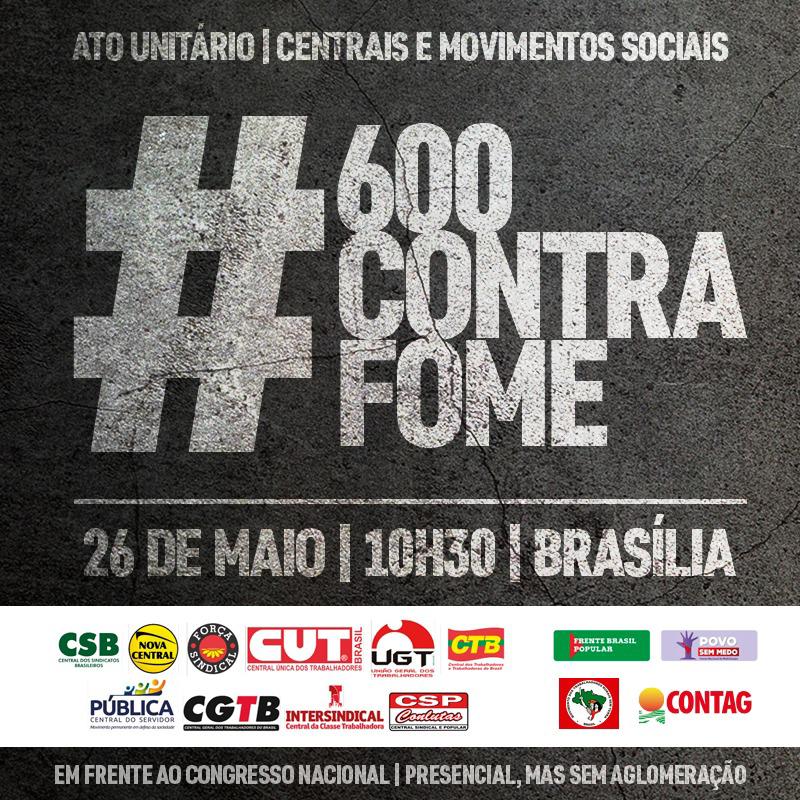 #600 contra a fome