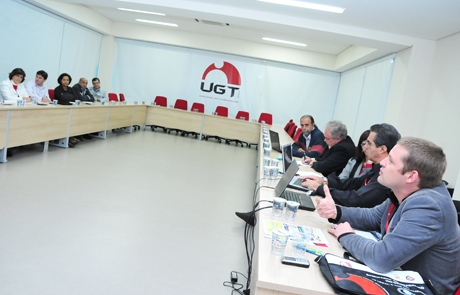 A Secretaria de Relações Internacionais da UGT, fecha acordo com a CSC