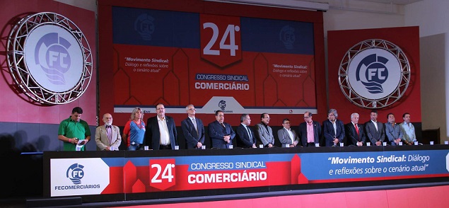 Abertura do 24º Congresso Sindical Comerciário reúne autoridades e mais de 1.500 pessoas em Atibaia