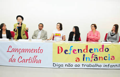 Cartilha contra trabalho infantil é lançada na sede da UGT