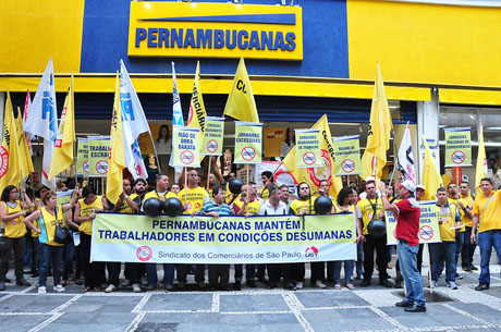 Casas Pernambucanas comparece ao Sindicato