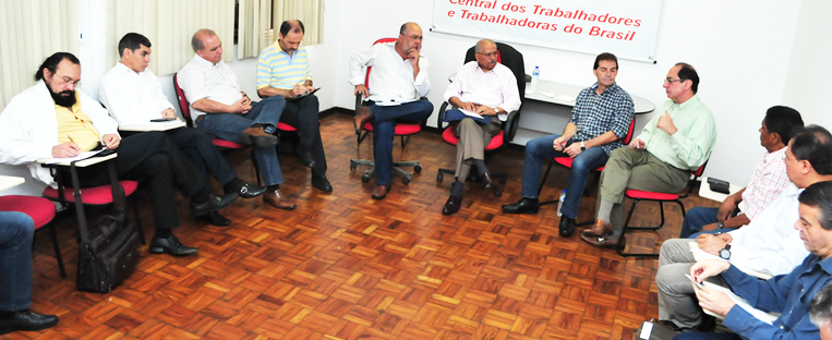 Centrais se reúnem para reforçar agenda unitária