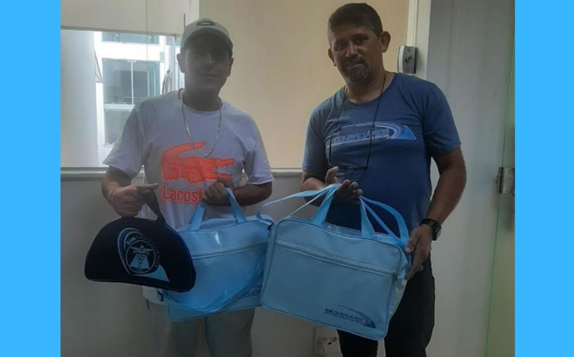 Comerciário associado ganha kit bebê do Sindicato de Itapetininga