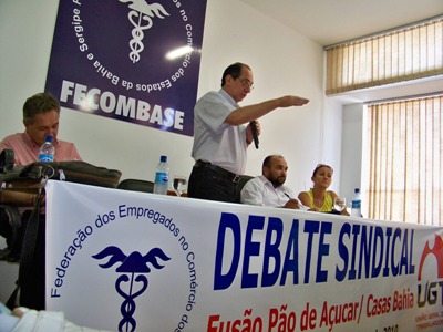 Comerciários baianos debatem fusão Grupo Pão de Açucar, Casas Bahia e Ponto Frio