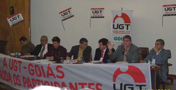 Congresso  ratifica  Fundação da UGT-Goiás.