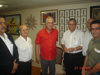 Diretoria da UGT PE é recebida em audiência pelo senador Jarbas Vasconcelos.