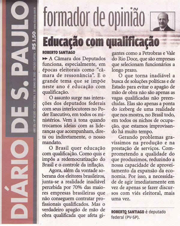 Educação com qualificação