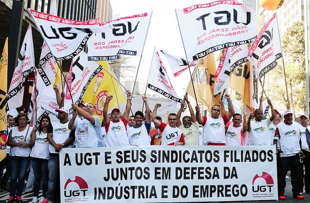 Em defesa da indústria e do emprego, UGT participa de ato conjunto com ABIMAQ e demais centrais