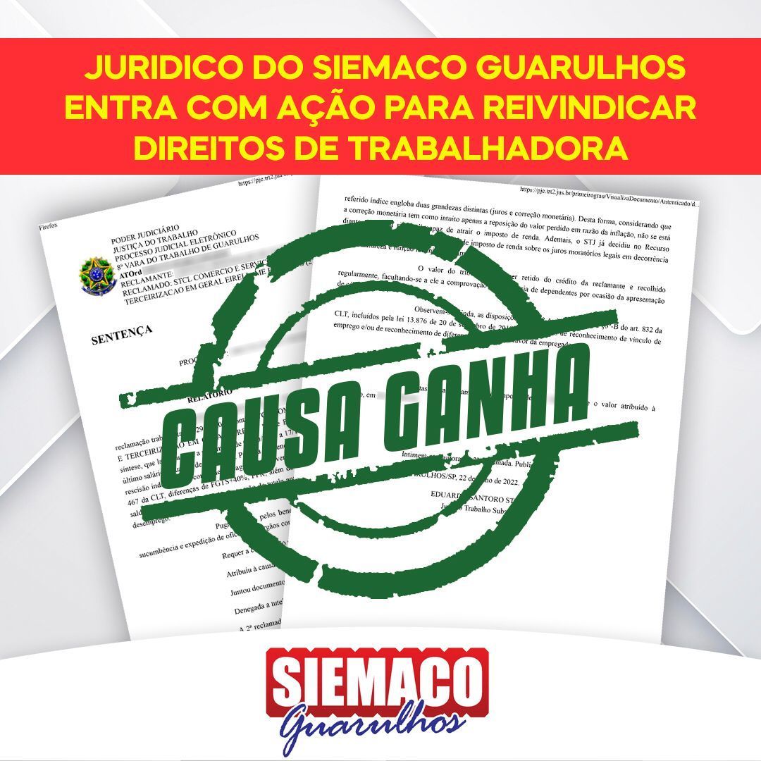 Equipe jurídica do SIEMACO GUARULHOS garante cumprimento de cláusulas da CCT