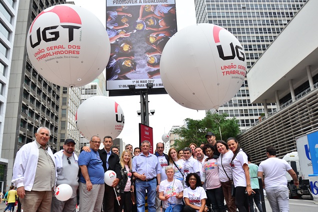 Exposição UGT 10 anos: 17 motivos para mudar o mundo é inaugurada na Av. Paulista