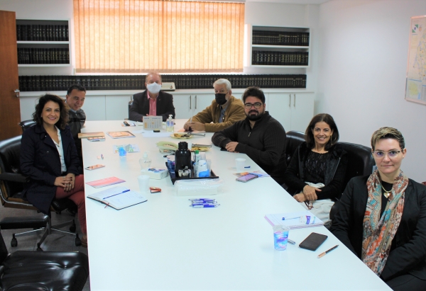 FECEP recebe a visita de diretores do CDHIC e do Solidary Center