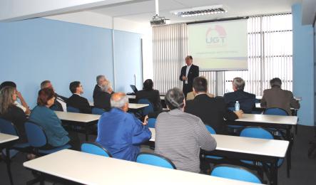 Fecontesp recebe dirigentes da UGT