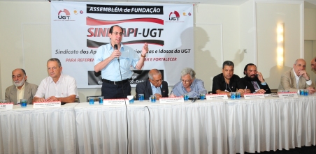 Fundado em São Paulo o Sindicato dos Aposentados da UGT..