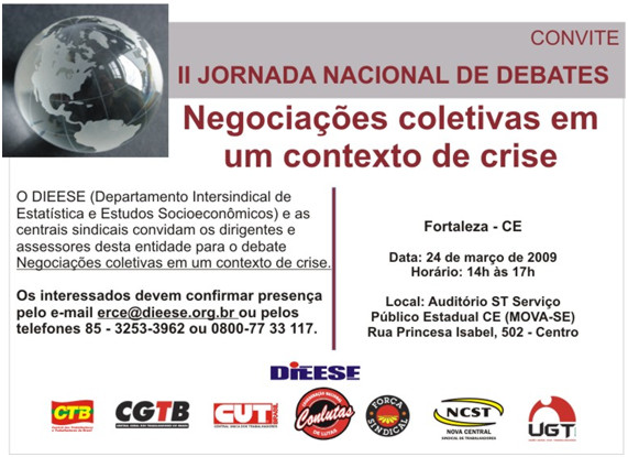 II Jornada de Debates do DIEESE