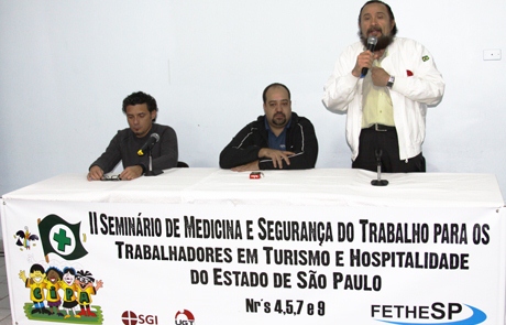II Seminário de Medicina e Segurança do Trabalho é realizado pela FETHESP