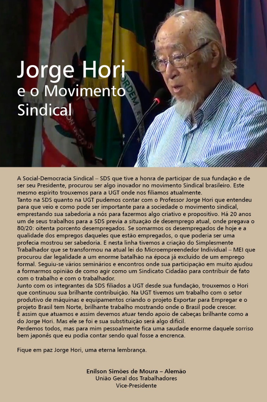 Jorge Hori e o movimento sindical