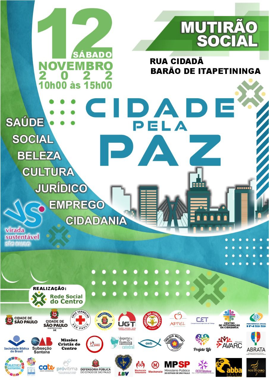 MUTIRÃO SOCIAL: CIDADE PELA PAZ