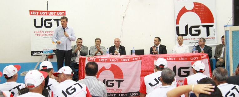 Ministro da Pesca participa do 2º Encontro de Lideranças de #Pescadores da UGT, em Brasília e defende contribuição sindical