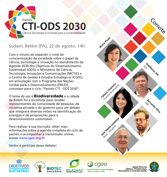 Painéis CTI-ODS 2030 - Belém/PA