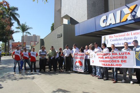 Paralização Funcionários da Caixa