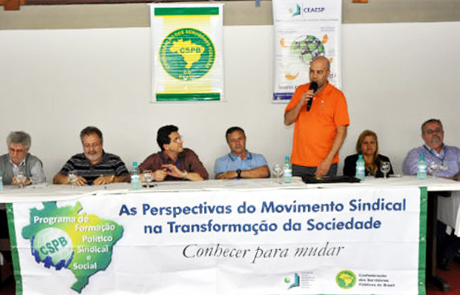 Programa da CSPB quer formar 5 mil dirigentes sindicais