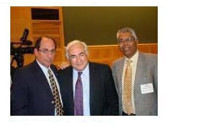 Propostas apresentadas pela UGT, representada pelo presidente Ricardo Patah e John Fernandes, na última reunião do FMI e Banco Mundial, em Washington, com as principais centrais sindicais do mundo