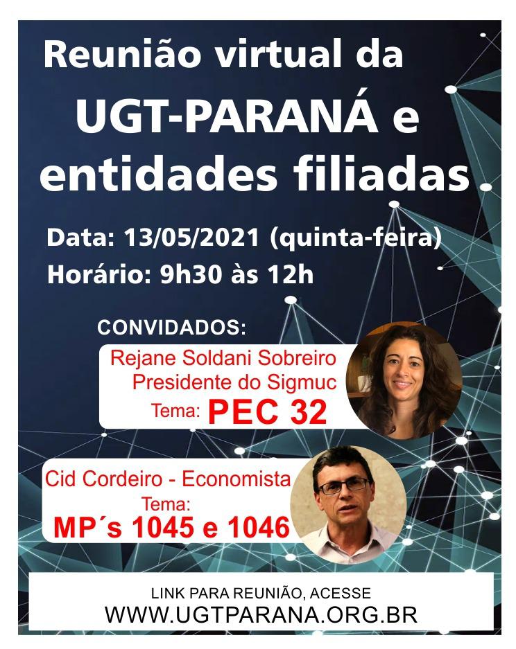 REUNIÃO DA UGT-PARANÁ E ENTIDADES FILIADAS