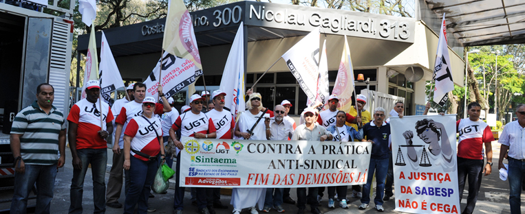 SABESP será denunciada na OIT por prática antissindical