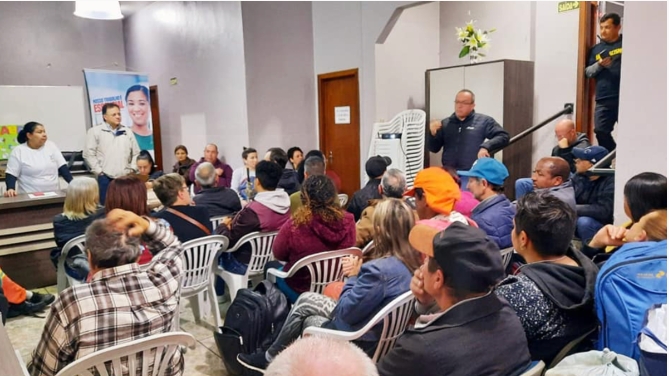 SINDIASSEIO Vale dos Sinos realiza assembleia da campanha salarial