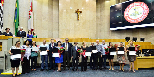 Sessão solene marca homenagem aos comerciários de São Paulo