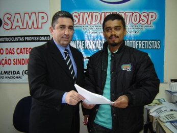 Sindicato dos motoboys apresenta dissídio coletivo