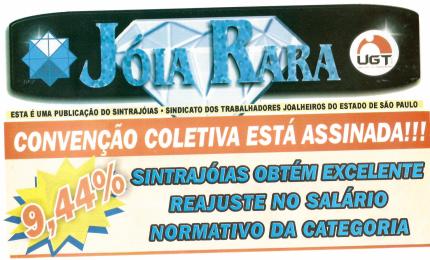 Sintrajóias conquista vitórias na convenção coletiva