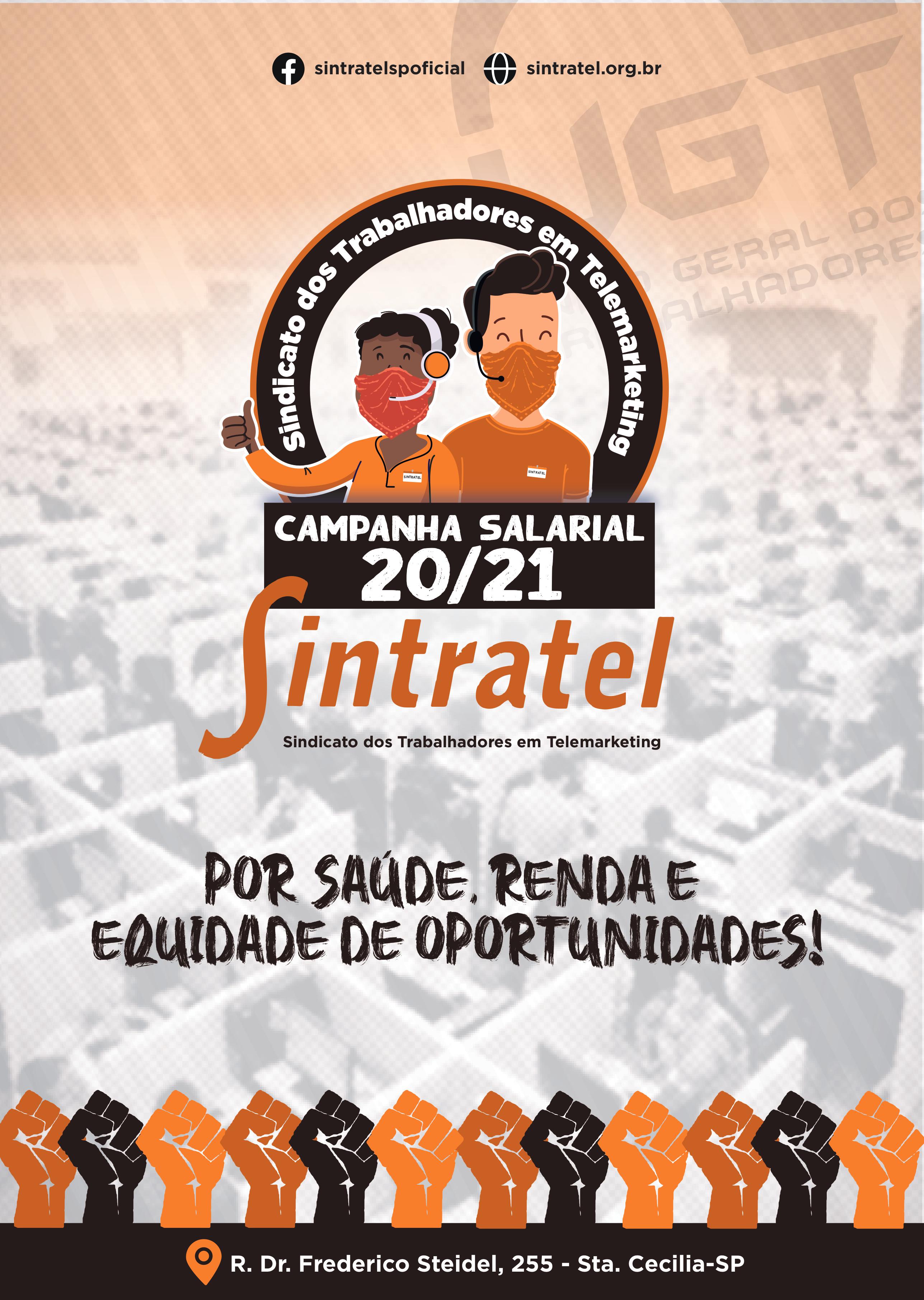 Sintratel: Campanha Salarial 20/21