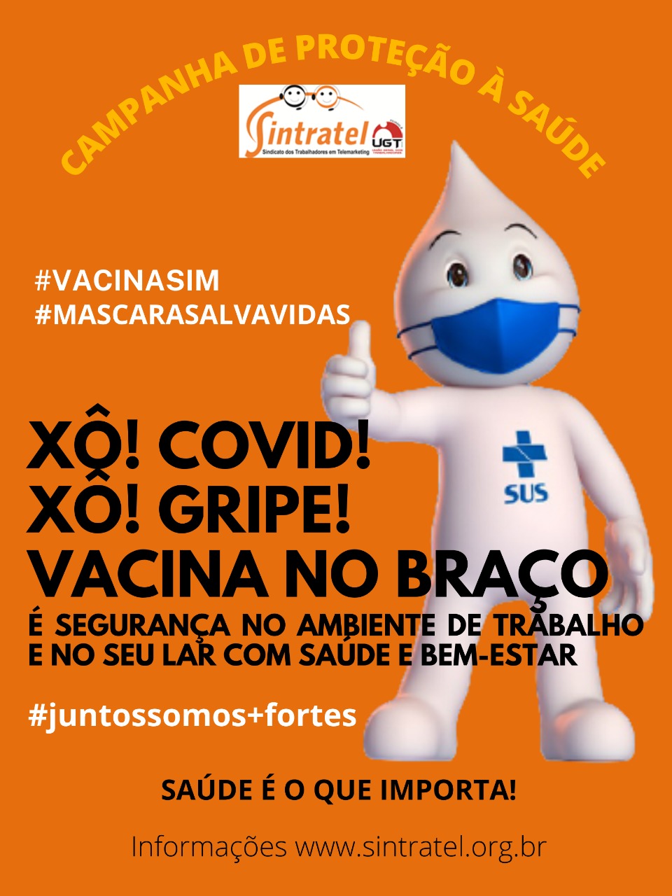 Sintratel: Campanha de proteção a saúde