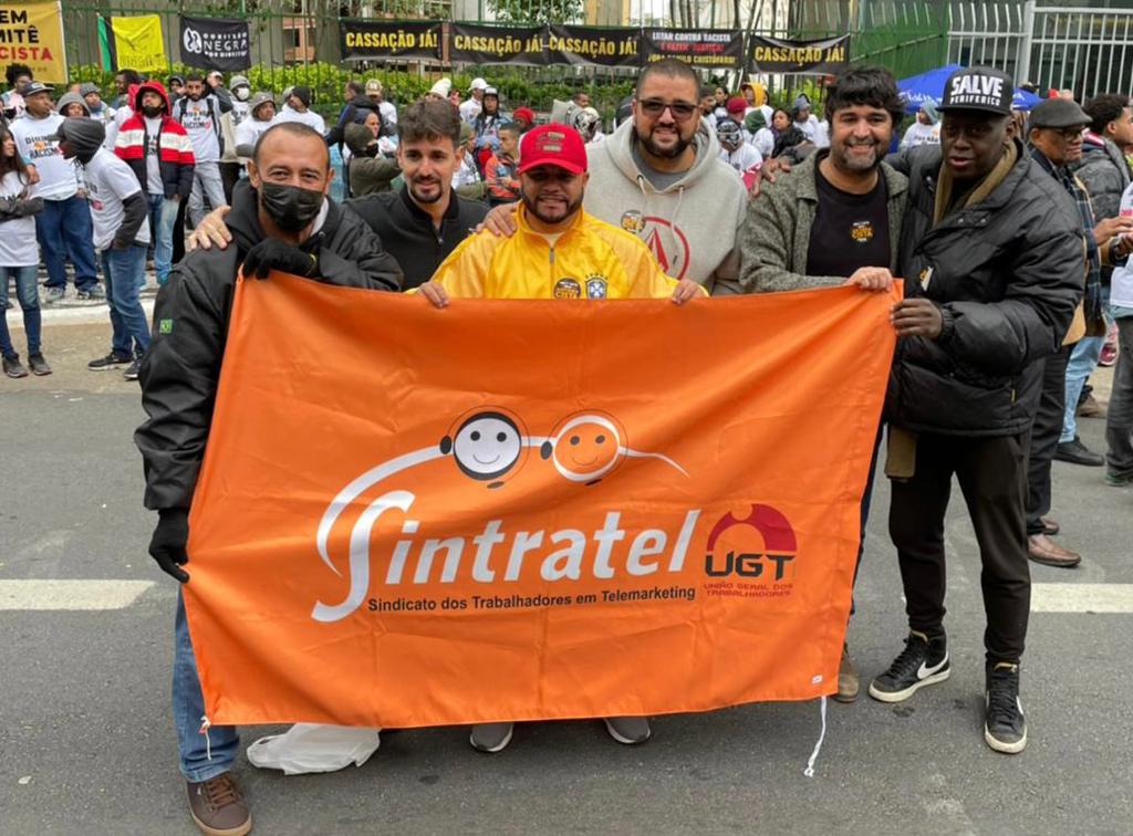 Sintratel participa de ato contra racismo na Câmara dos vereadores de São Paulo