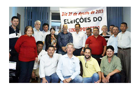 Toninho é reeleito no SINDEPOSPETRO Cascavel
