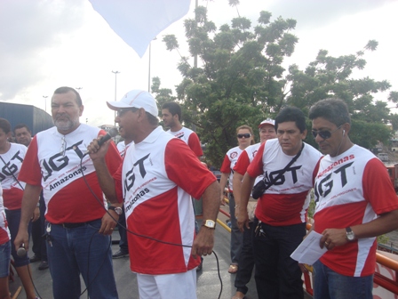 UGT AMAZONAS FAZ ATO PÚBLICO EM COMEMORAÇÃO AO DIA INTERNACIONAL DA MULHER - 08 DE MARÇO.