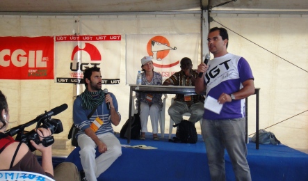 UGT Brasil no Forum Social Mundial em Dakar, Senegal