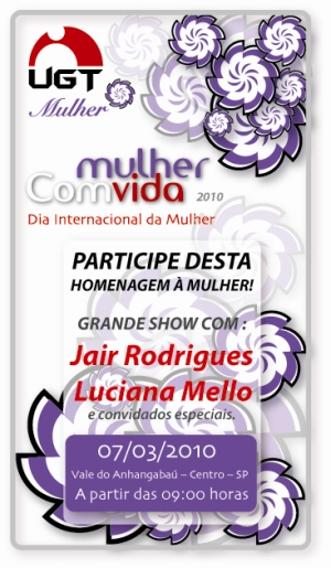 UGT Mulher COM VIDA