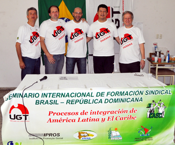 UGT-PARANÁ participa de Seminário Internacional