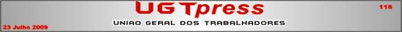 UGT PRESS 118 - Brasil previsível