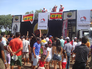 UGT-TO e Sindicatos comemoram o Dia do Trabalhador com show e prêmios