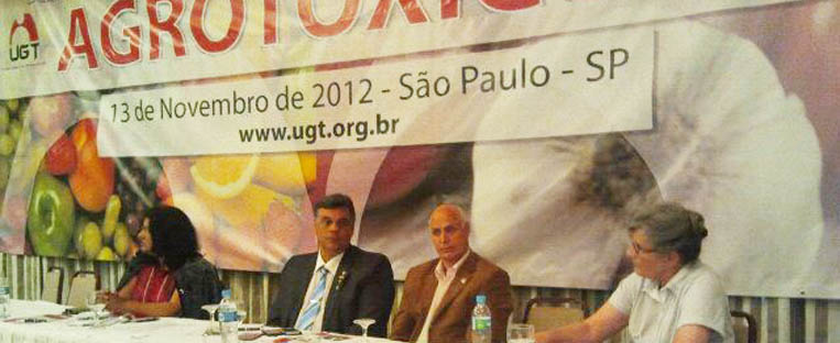 UGT discute o uso indiscriminado de agrotóxico durante seminário