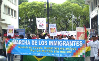 UGT na Marcha dos Imigrantes em defesa da Cidadania Universal