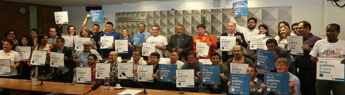 UGT participa no Congresso Nacional do lançamento da campanha Se é público é para todos