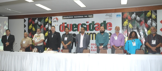 UGT promove no Rio de Janeiro seminário sobre Diversidade Humana