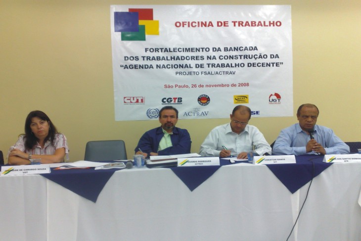 UGT realiza Oficina para construção da Agenda Nacional para o Trabalho Decente