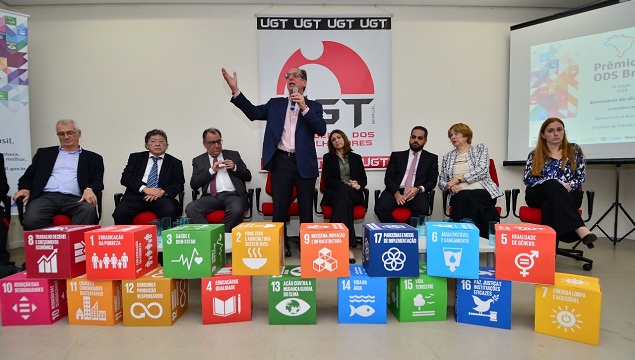 UGT sedia Seminário da 1ª edição do Prêmio ODS Brasil 2018 em São Paulo