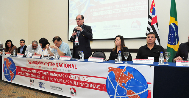 Ugetistas discutem a organização do poder corporativo das Multinacionais