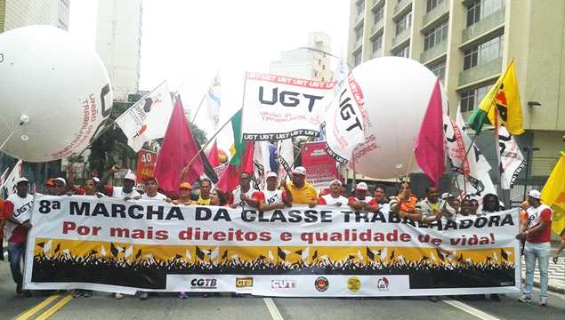 Uma marcha para entrar para a história da classe trabalhadora